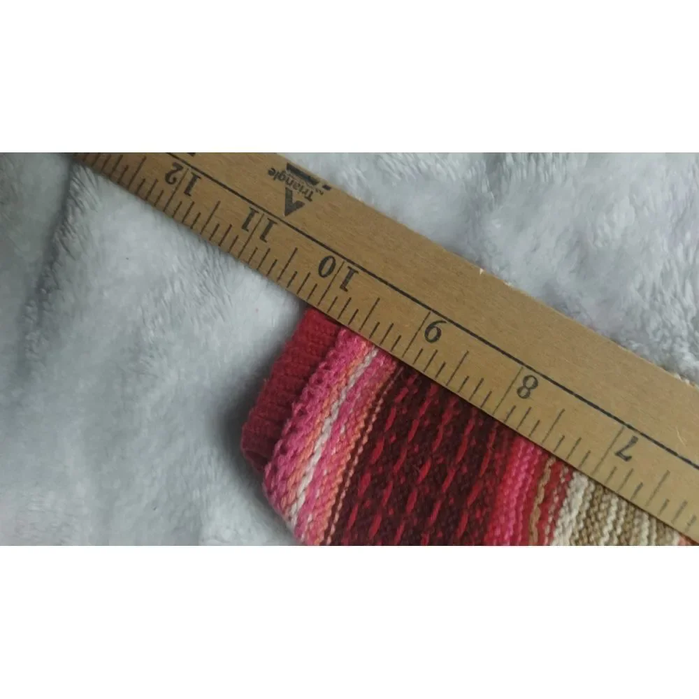 Old Navy Size 6-12 Months Long Sleeve Multi Pinks/Red's Colored Sweater‎ Dress